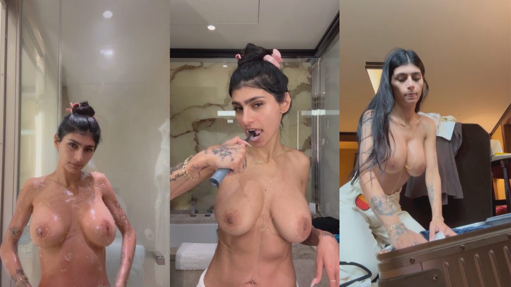Mia Khalifa Hotel Shower Video Leaked