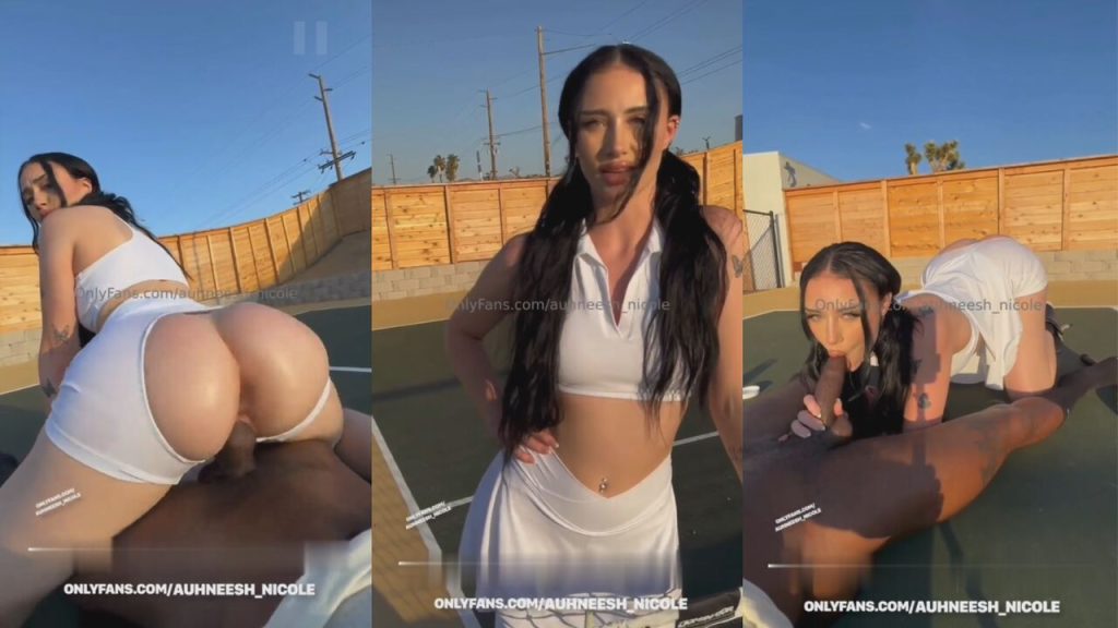 Auhneesh Nicole Tennis Sextape Video Leaked
