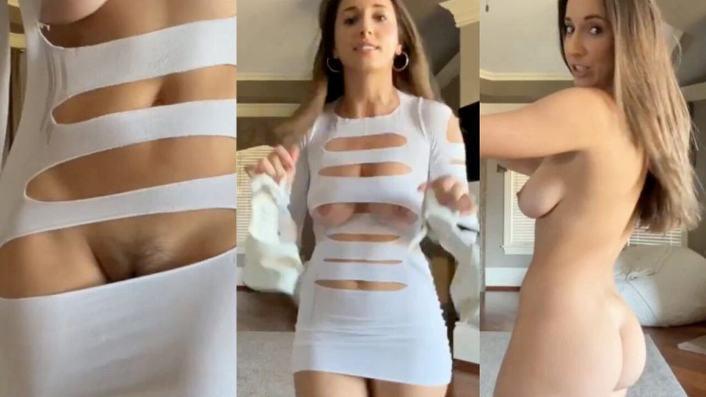 Christina Khalil Black White Outfit Video Leaked